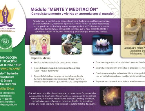 Módulo “Mente y Meditación” del Nivel II “Practicante” Certificación Internacional “KRI”