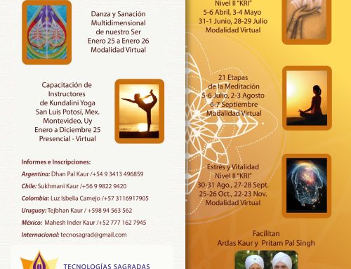 Actividades 2025: Formaciones Kundalini Yoga Nivel 2 y DSSM