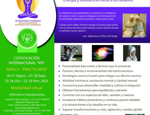 Estrés y Vitalidad | Formación Nivel 2 | 2025